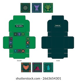 Gift packaging design 2025, Non English Translate is: Our glory is in our nature.	
