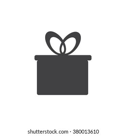 Gift packaging. Symbol, icon, isolated pattern stationery. Vector