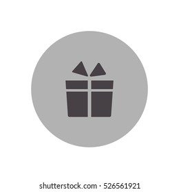 gift, present, Christmas celebration icon vector, can be used for web and mobile design