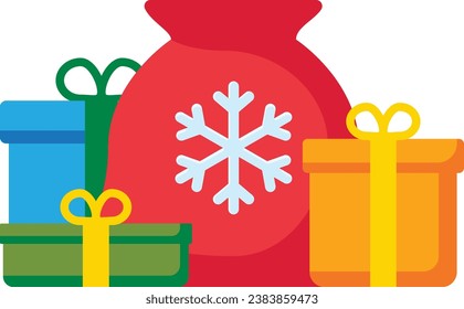 gift present Christmas Icon Illustrator