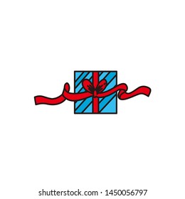 Gift Present Design Graphic Template Vector