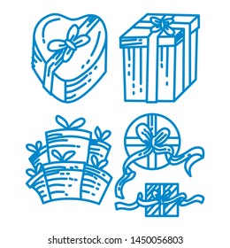Gift Present Design Graphic Template Vector