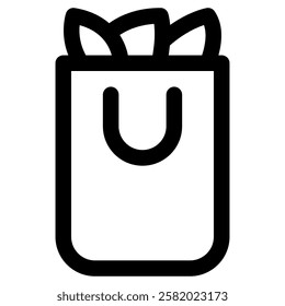 Gift Present Icon for E-Commerce Shop