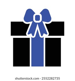 Gift present icon, Vector graphics