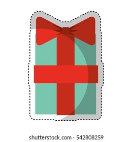 gift present isolated icon vector illustration design
