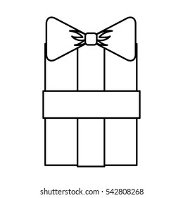 gift present isolated icon vector illustration design