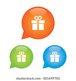 Gift or Present Marker Icon
