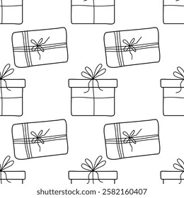 Gift and present pattern design for festive occasions and celebrations