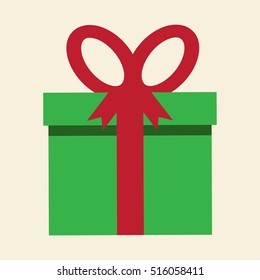 gift , present. vector illustration.
