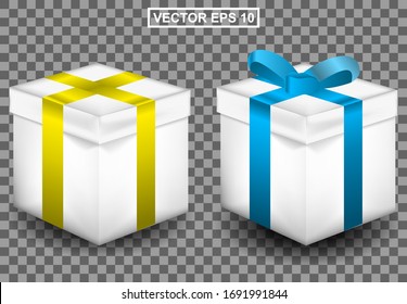 Gift realistic 3d illustration , birthday , christmas, and happy new year
