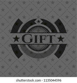 Gift realistic dark emblem