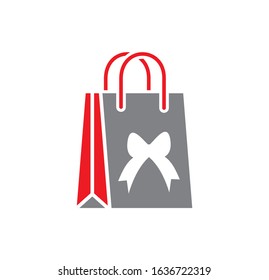 Gift related icon on background for graphic and web design. Creative illustration concept symbol for web or mobile app.