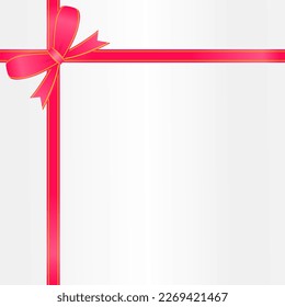 gift ribbon background vector design