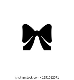 gift ribbon vector icon. gift ribbon sign on white background. gift ribbon icon for web and app