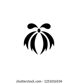 gift ribbon vector icon. gift ribbon sign on white background. gift ribbon icon for web and app