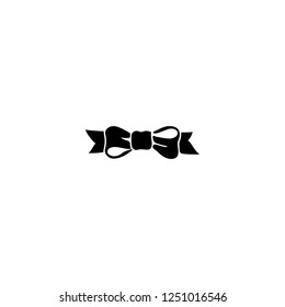 gift ribbon vector icon. gift ribbon sign on white background. gift ribbon icon for web and app