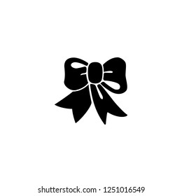 gift ribbon vector icon. gift ribbon sign on white background. gift ribbon icon for web and app