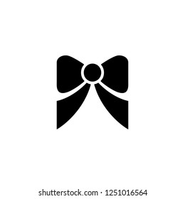 gift ribbon vector icon. gift ribbon sign on white background. gift ribbon icon for web and app