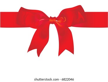 Cinta de regalo. Ilustración vectorial.