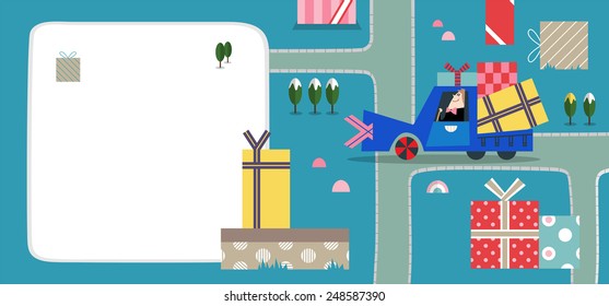 Gift road frame B