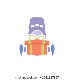 Gift Rocket Logo Icon Design