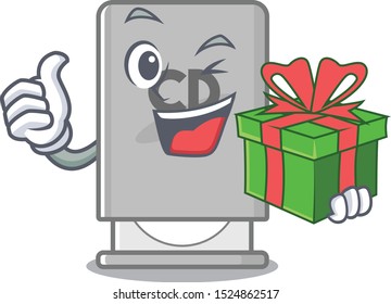 With gift rom drive with the cartoon shape