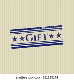 Gift rubber texture