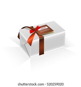 Gift Set Icon / Vector illustration Gift image on white background