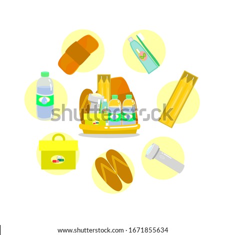 Gift Set for Monk Vector