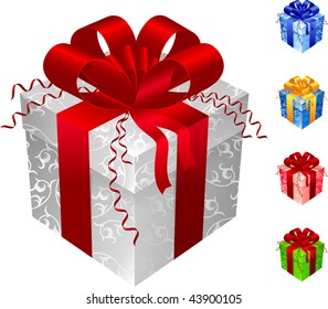 Gift set Original Vector Illustration Simple Image Illustration