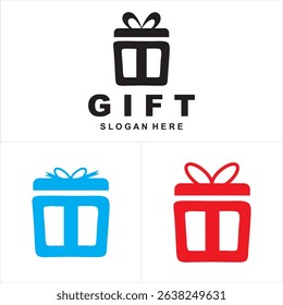 gift shop logo vector design