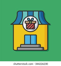 gift shop store icon