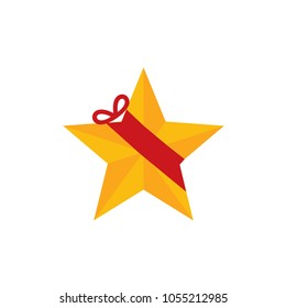 Gift Star Logo Icon Design