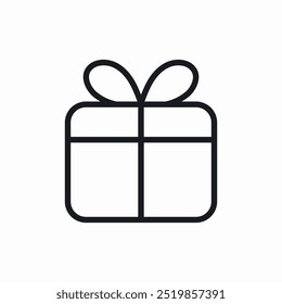 gift surprise icon sign vector