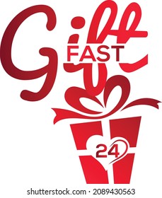 Gift t shirt vector art design
