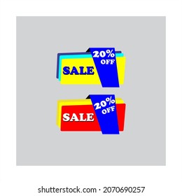 Gift Tag, All Colored and Discounted