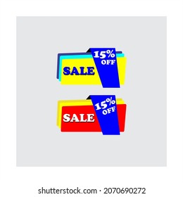 Gift Tag, All Colored and Discounted
