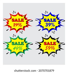 Gift Tag, Thought Bubble, All Color and Promotions