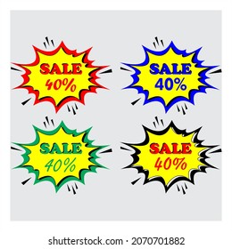 Gift Tag, Thought Bubble, All Color and Promotions
