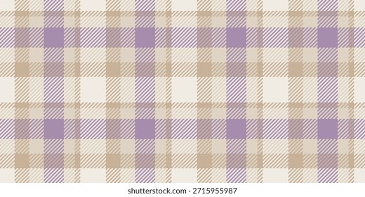 Presente textura xadrez sem costura, tecido africano padrão check. Efeito fundo tartan vetor têxtil na paleta de cores pastel e luz.