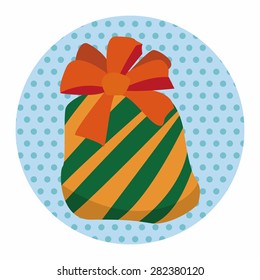 gift theme flat icon elements,eps10