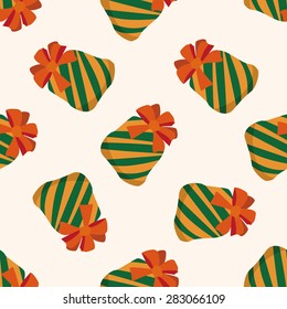 gift theme icon,10,seamless pattern