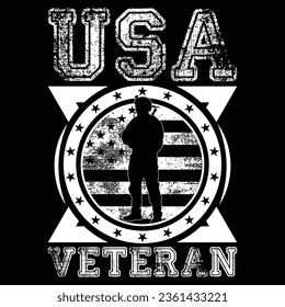 Gift Usa Veteran t-shirt design