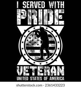 Gift Usa Veteran t-shirt design