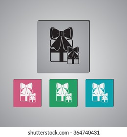 Gift - Valentine's Day vector icon