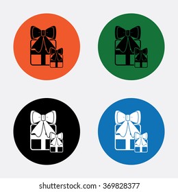 Gift - Valentine's Day vector icon