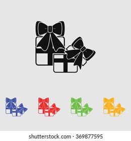 Gift - Valentine's Day vector icon