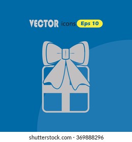 Gift - Valentine's Day vector icon