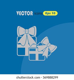 Gift - Valentine's Day vector icon