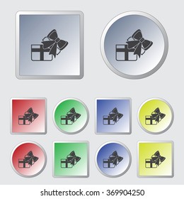 Gift - Valentine's Day vector icon